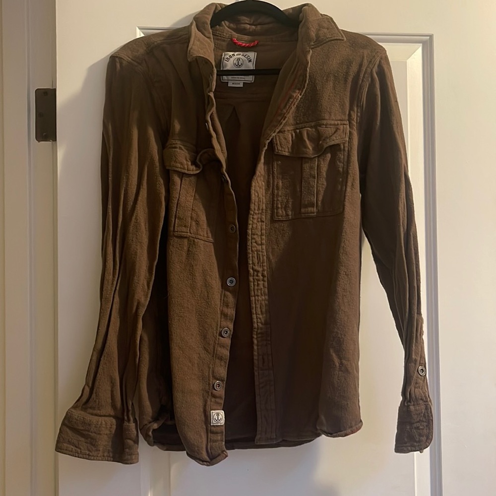 Iron and Resin button up shirt